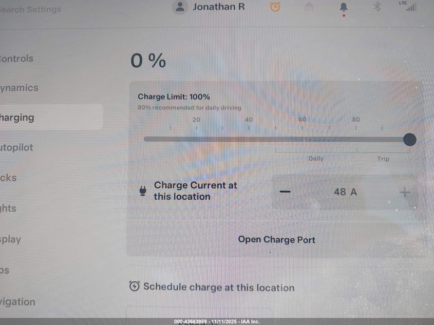 2024 Tesla Model Y Long Range Dual Motor All-Wheel Drive VIN: 7SAYGAEE7RF015217 Lot: 43663959