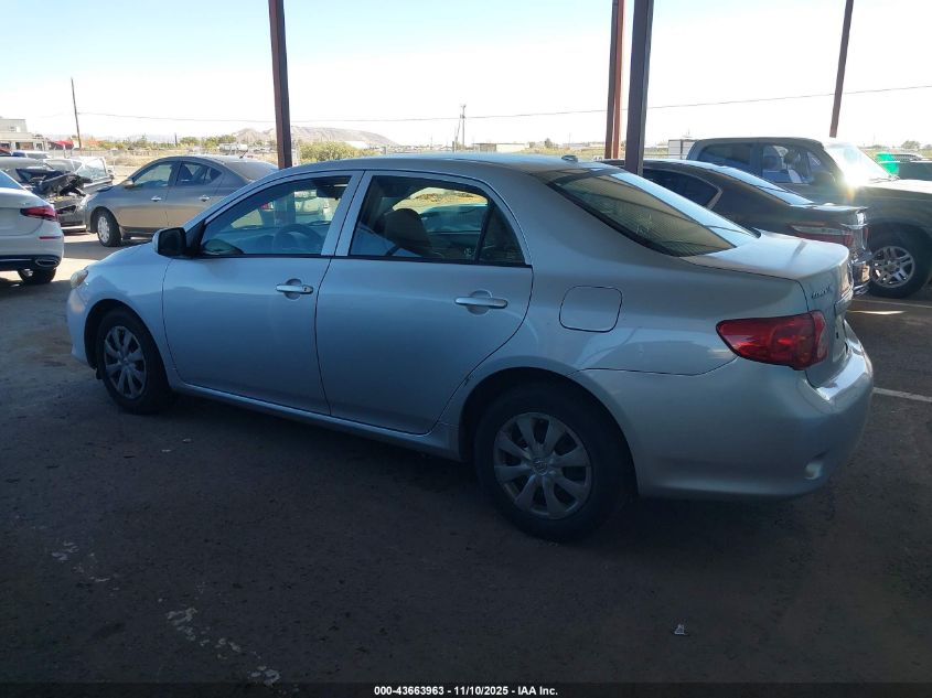 2009 Toyota Corolla Le VIN: JTDBL40E799029216 Lot: 43663963