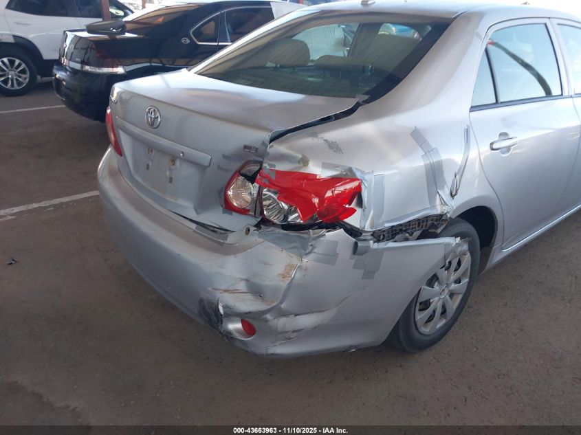 2009 Toyota Corolla Le VIN: JTDBL40E799029216 Lot: 43663963