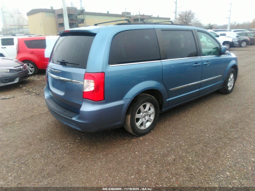 Vin: 2c4rc1bg8cr117656, lot: 44159193, chrysler town & country touring 20124