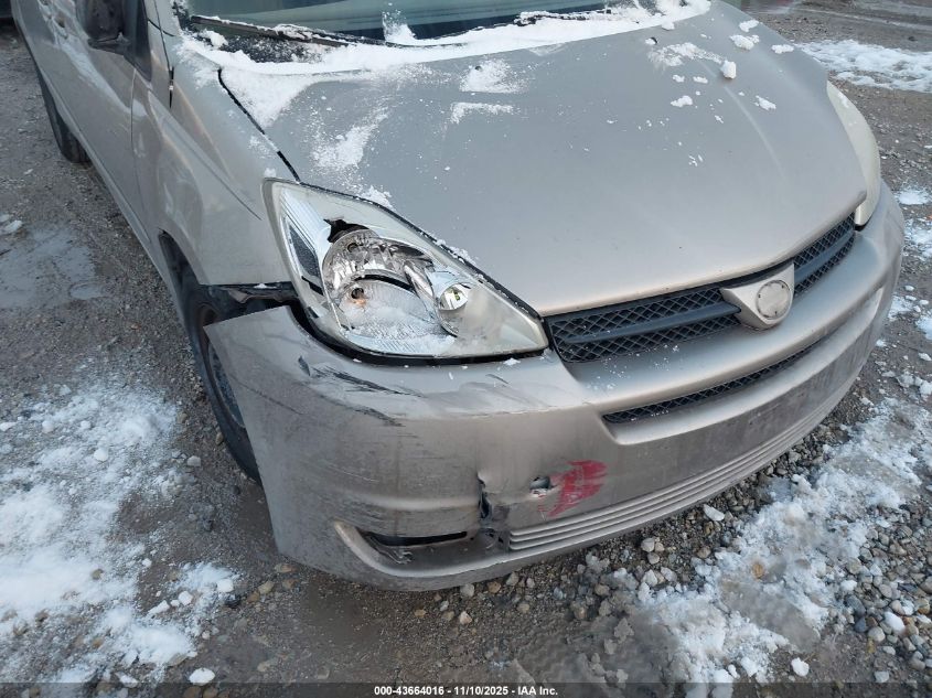 2005 Toyota Sienna Le VIN: 5TDZA23C75S284737 Lot: 43664016