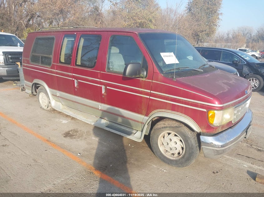 FORD ECONOLINE 1993. Lot# 43664031. VIN 1FDEE14H9PHA49914. Photo 1