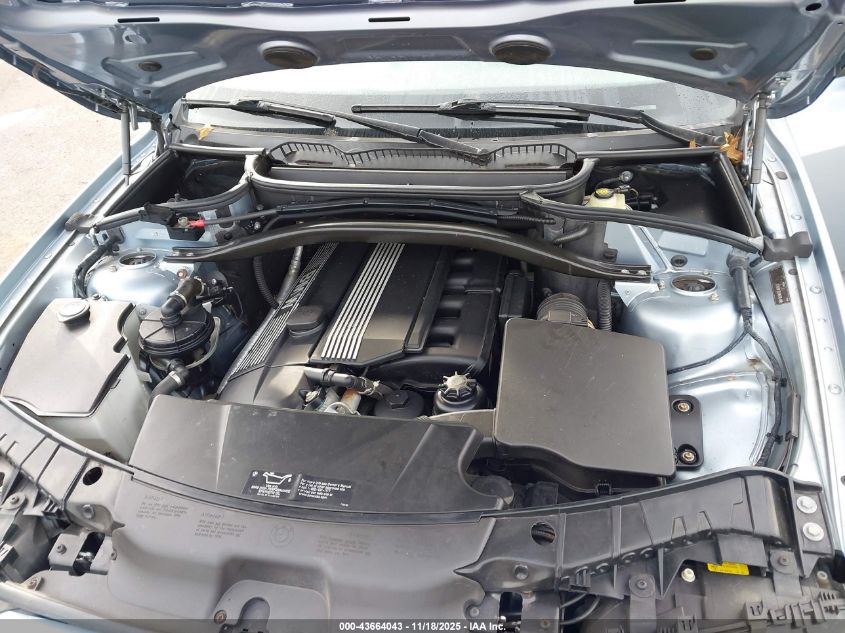 2006 BMW X3 3.0I VIN: WBXPA93436WG87890 Lot: 43664043