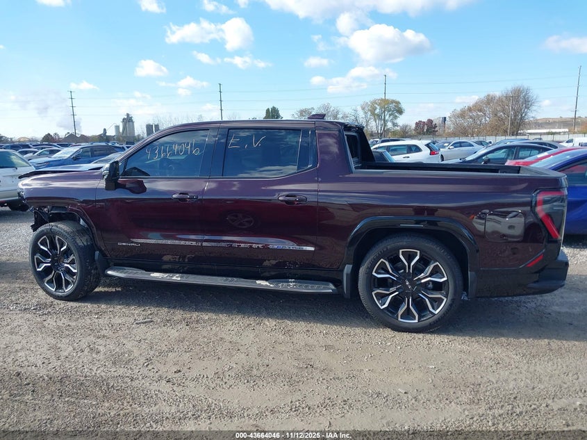 2025 GMC Sierra Ev Extended Range Denali VIN: 1GT10MED2SU409944 Lot: 43664046