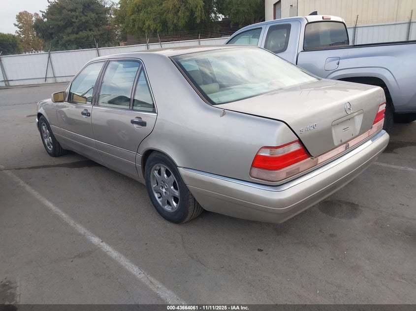 WDBGA43G6WA379471 1998 MERCEDES-BENZ S-KLASSE photo no. 3