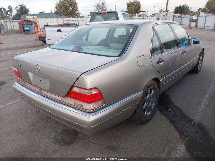 WDBGA43G6WA379471 1998 MERCEDES-BENZ S-KLASSE photo no. 4