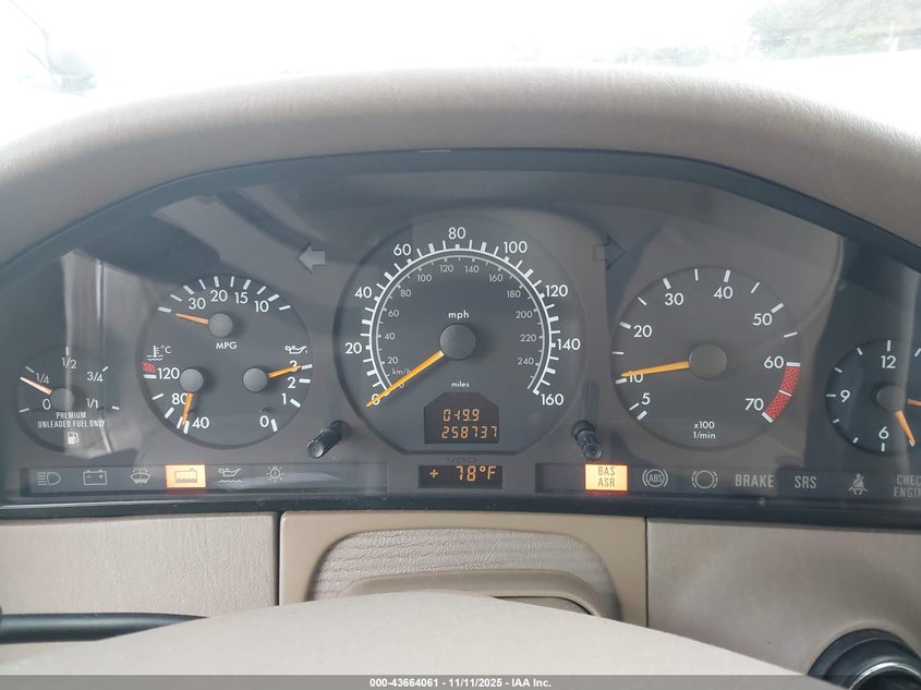 WDBGA43G6WA379471 1998 MERCEDES-BENZ S-KLASSE photo no. 7