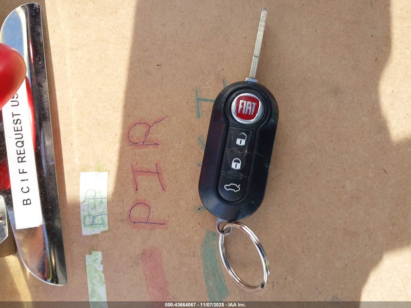 2012 Fiat 500 Sport VIN: 3C3CFFBR5CT149137 Lot: 43664067