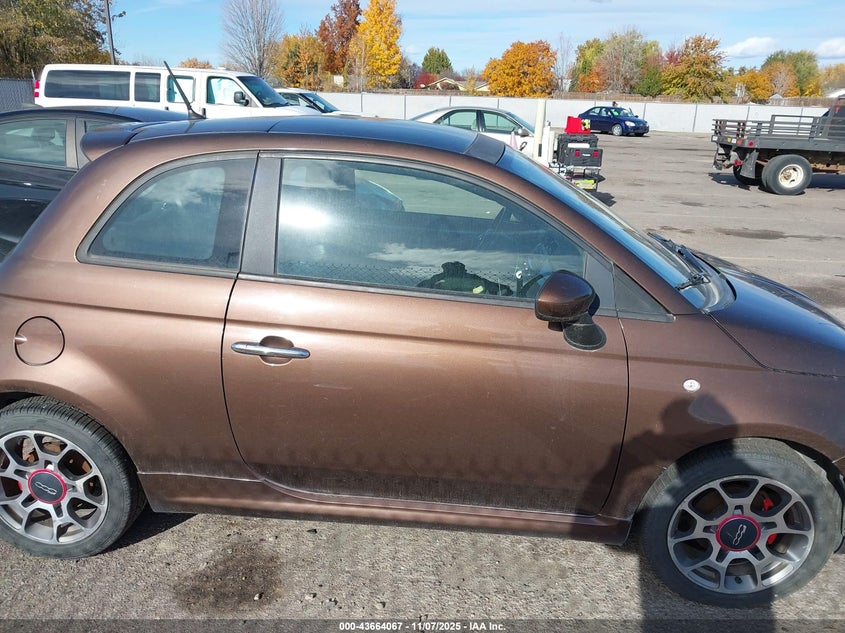 2012 Fiat 500 Sport VIN: 3C3CFFBR5CT149137 Lot: 43664067