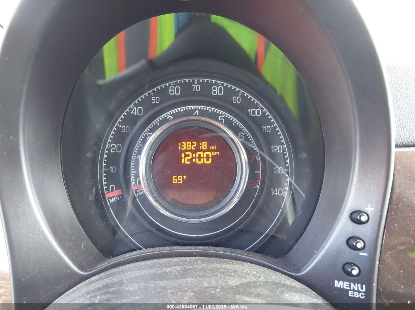 2012 Fiat 500 Sport VIN: 3C3CFFBR5CT149137 Lot: 43664067