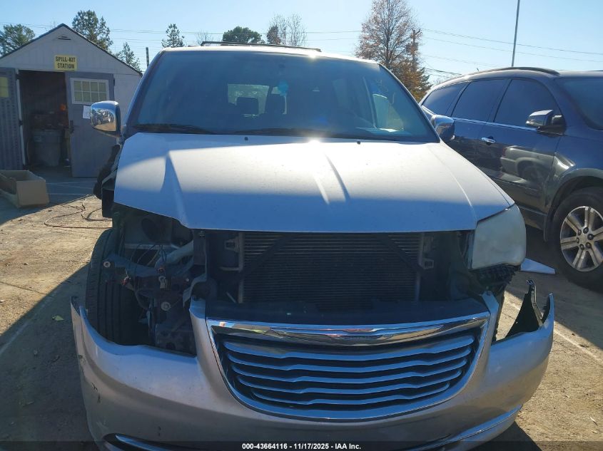 2012 Chrysler Town & Country Touring-L VIN: 2C4RC1CG2CR150599 Lot: 43664116