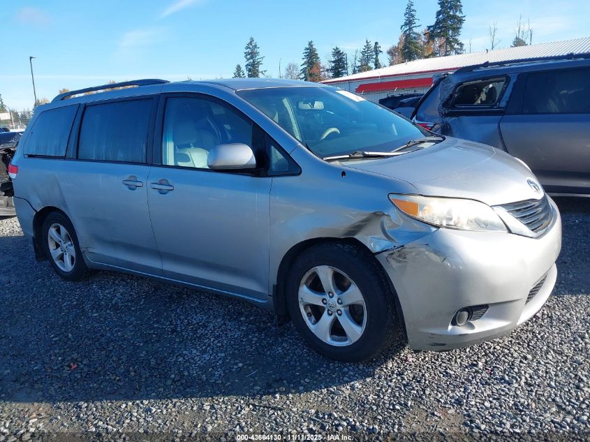2011 Toyota Sienna Le V6 VIN: 5TDKK3DC2BS068177 Lot: 43664130