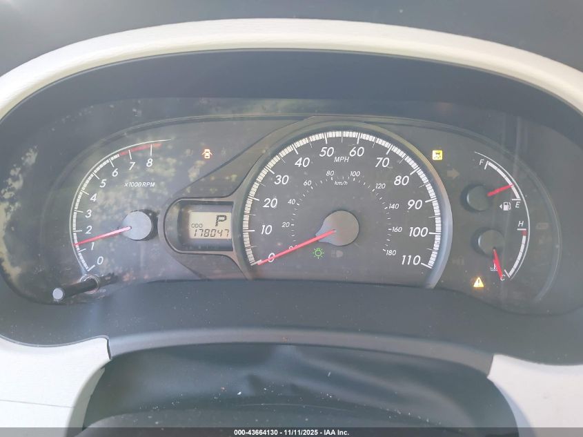 2011 Toyota Sienna Le V6 VIN: 5TDKK3DC2BS068177 Lot: 43664130