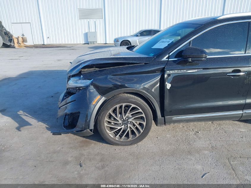 2019 Lincoln Nautilus Reserve VIN: 2LMPJ8L98KBL47100 Lot: 43664146