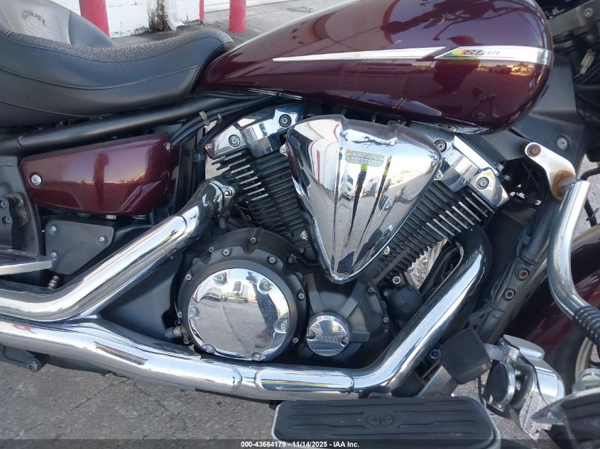 2008 Yamaha Xvs1300 Ct VIN: JYAVP25E88A006826 Lot: 43664179