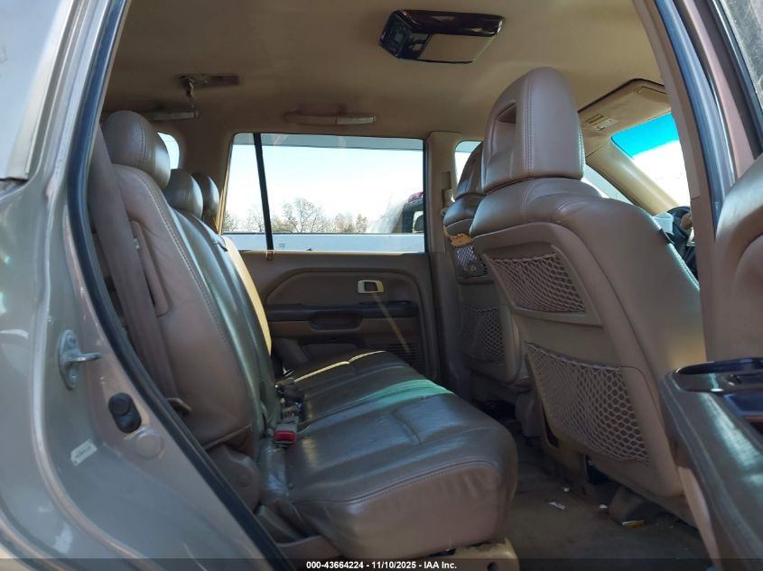 2003 Honda Pilot Ex-L VIN: 2HKYF18643H575337 Lot: 43664224