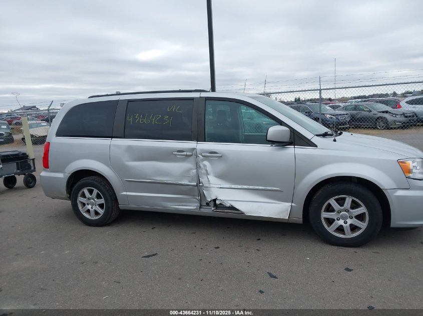 2011 Chrysler Town & Country Touring VIN: 2A4RR5DG1BR617783 Lot: 43664231