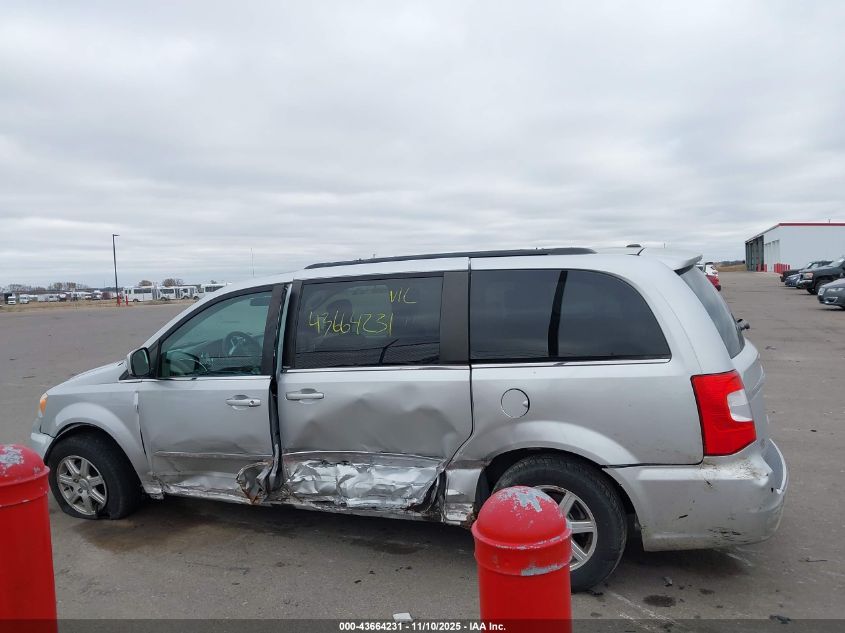 2011 Chrysler Town & Country Touring VIN: 2A4RR5DG1BR617783 Lot: 43664231