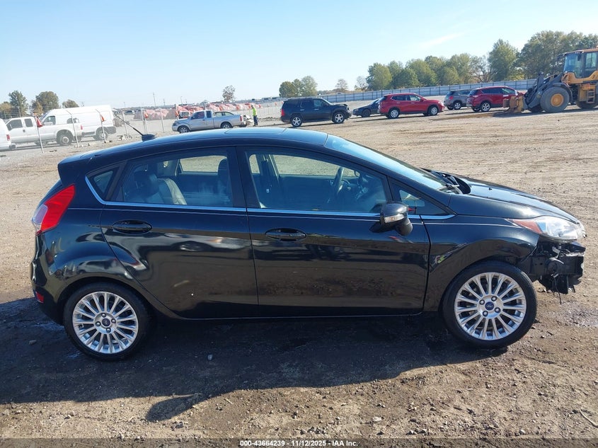 2014 Ford Fiesta Titanium VIN: 3FADP4FJ5EM227358 Lot: 43664239