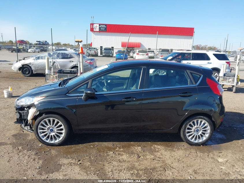 2014 Ford Fiesta Titanium VIN: 3FADP4FJ5EM227358 Lot: 43664239
