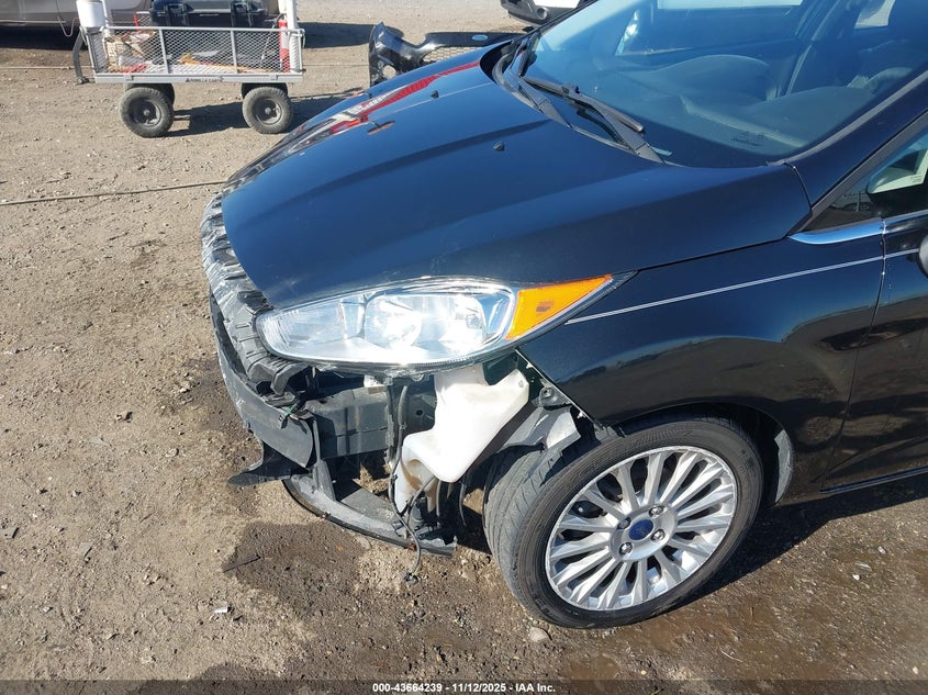 2014 Ford Fiesta Titanium VIN: 3FADP4FJ5EM227358 Lot: 43664239