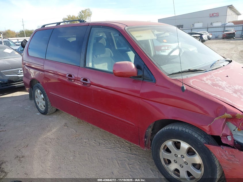 2002 Honda Odyssey Ex VIN: 2HKRL18662H507780 Lot: 43664272
