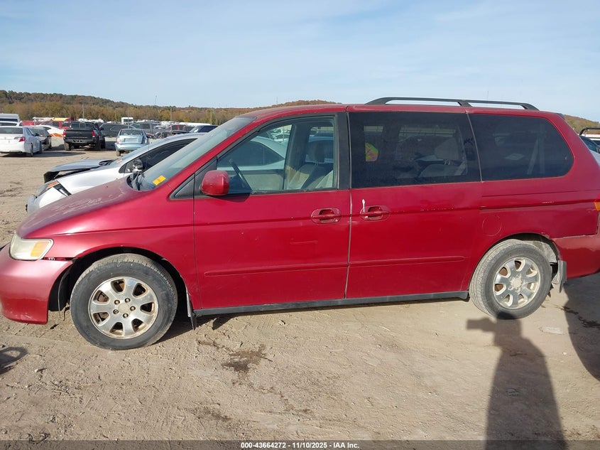 2002 Honda Odyssey Ex VIN: 2HKRL18662H507780 Lot: 43664272