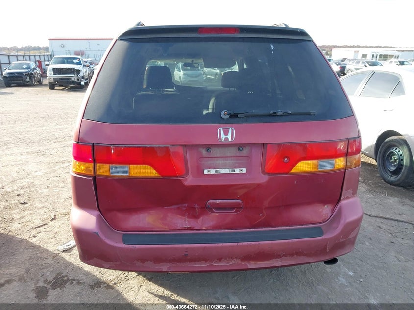 2002 Honda Odyssey Ex VIN: 2HKRL18662H507780 Lot: 43664272