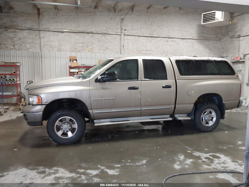 2005 Dodge Ram 2500 Slt/Laramie VIN: 3D7KS28C05G775338 Lot: 43664323