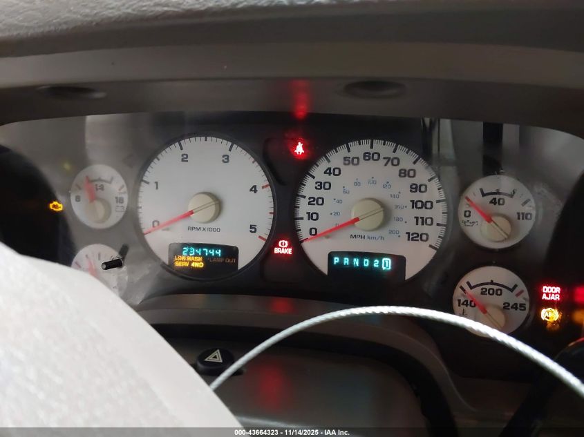 2005 Dodge Ram 2500 Slt/Laramie VIN: 3D7KS28C05G775338 Lot: 43664323