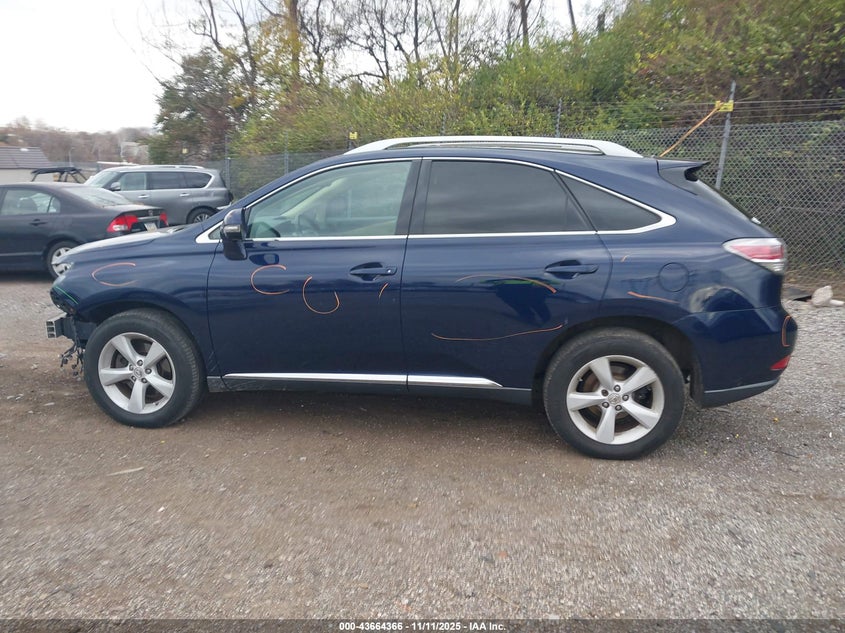 2013 Lexus Rx 350 VIN: 2T2BK1BA1DC166386 Lot: 43664366
