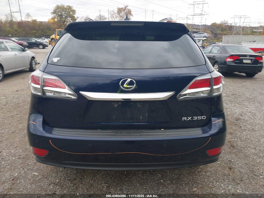2013 Lexus Rx 350 VIN: 2T2BK1BA1DC166386 Lot: 43664366