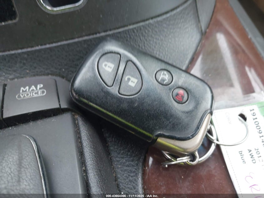 2013 Lexus Rx 350 VIN: 2T2BK1BA1DC166386 Lot: 43664366