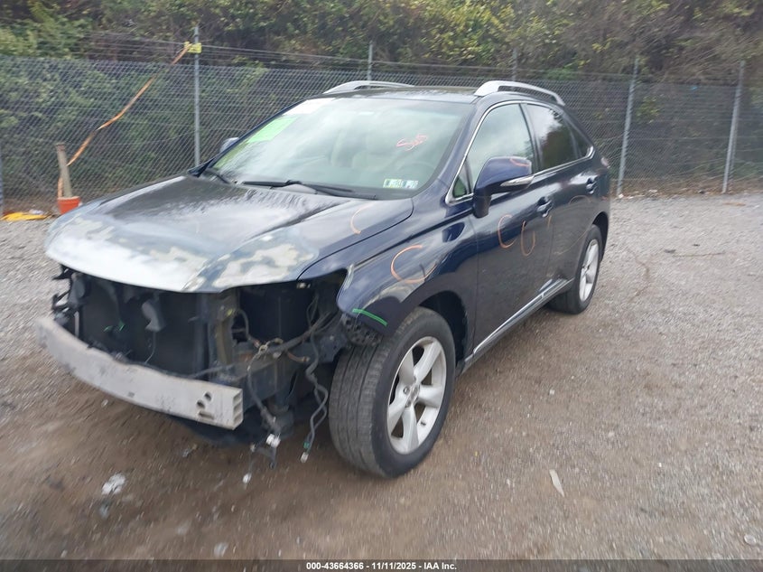 2T2BK1BA1DC166386 2013 LEXUS RX photo no. 2