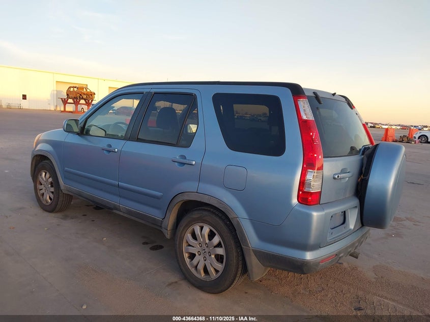 JHLRD78986C010633 2006 HONDA CR-V photo no. 3