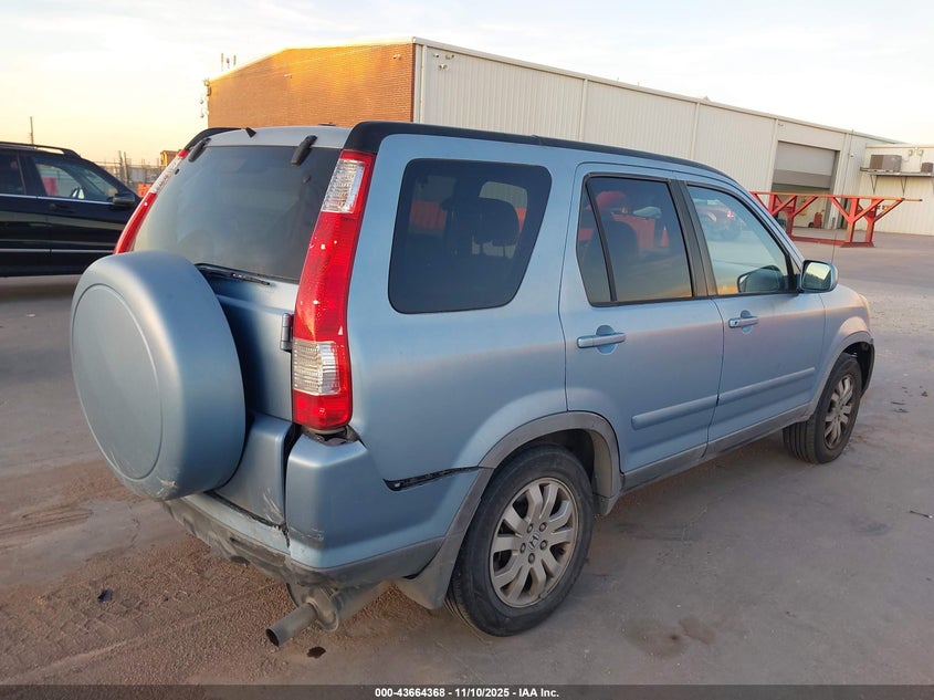 JHLRD78986C010633 2006 HONDA CR-V photo no. 4