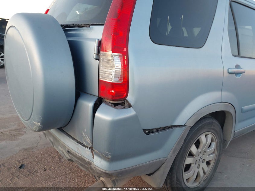 JHLRD78986C010633 2006 HONDA CR-V photo no. 6