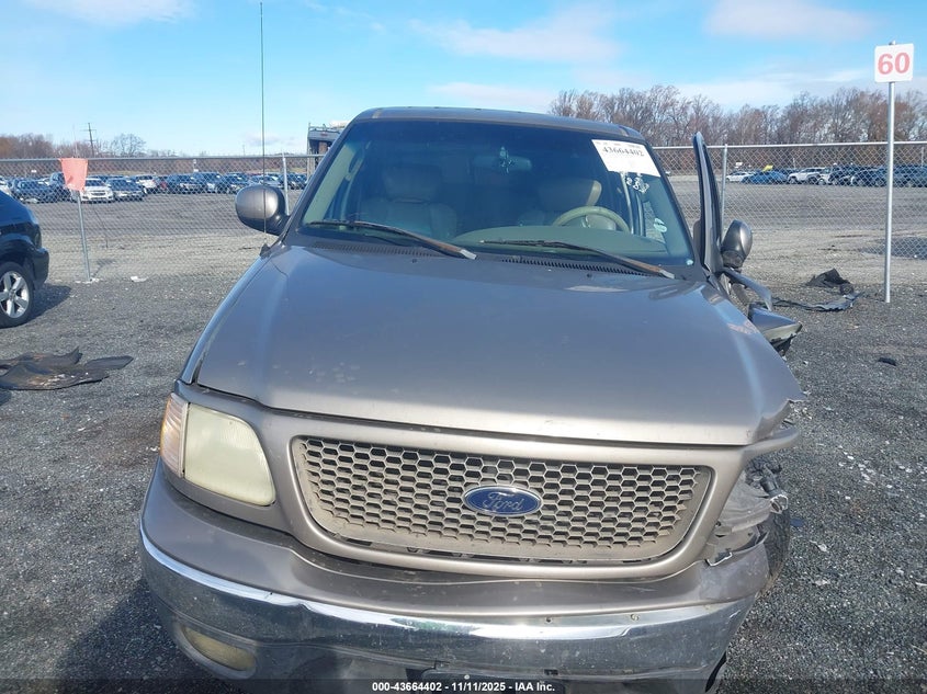 2002 Ford F-150 Lariat/Xlt VIN: 1FTRW08L32KC97597 Lot: 43664402