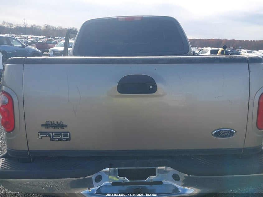 2002 Ford F-150 Lariat/Xlt VIN: 1FTRW08L32KC97597 Lot: 43664402