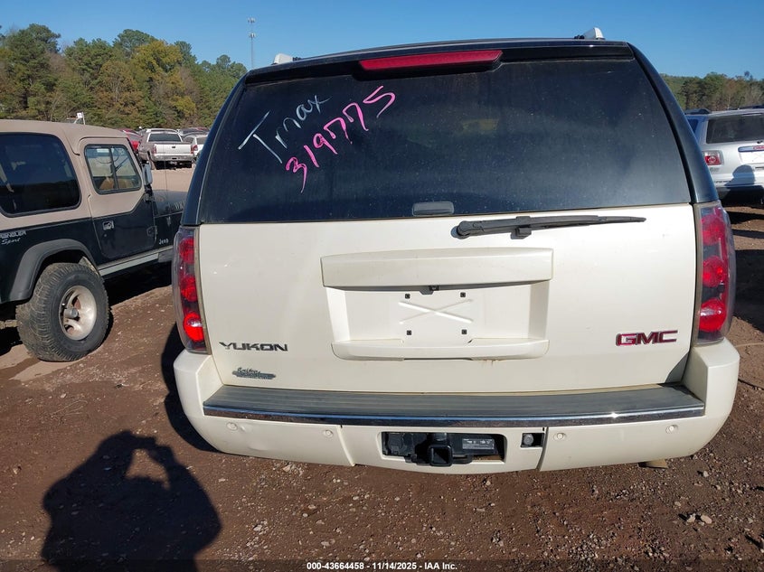 2013 GMC Yukon Denali VIN: 1GKS1EEF0DR319775 Lot: 43664458