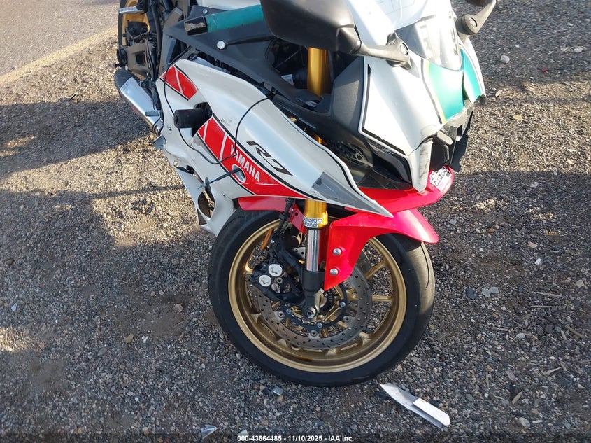 2022 Yamaha Yzfr7 VIN: JYARM38E1NA002219 Lot: 43664485