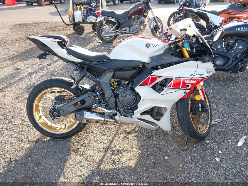 2022 Yamaha Yzfr7 VIN: JYARM38E1NA002219 Lot: 43664485