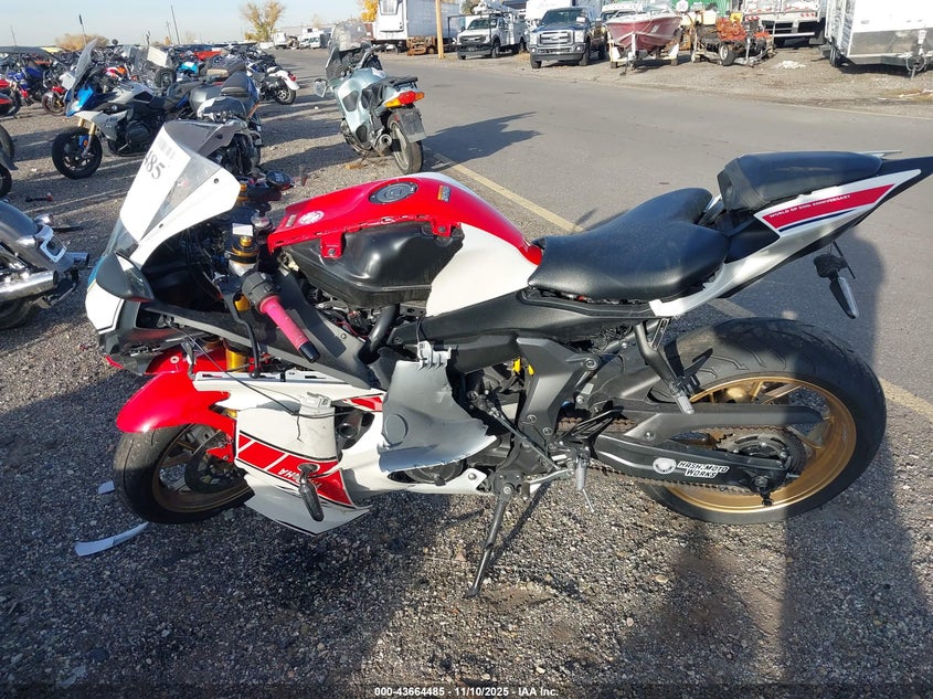 2022 Yamaha Yzfr7 VIN: JYARM38E1NA002219 Lot: 43664485