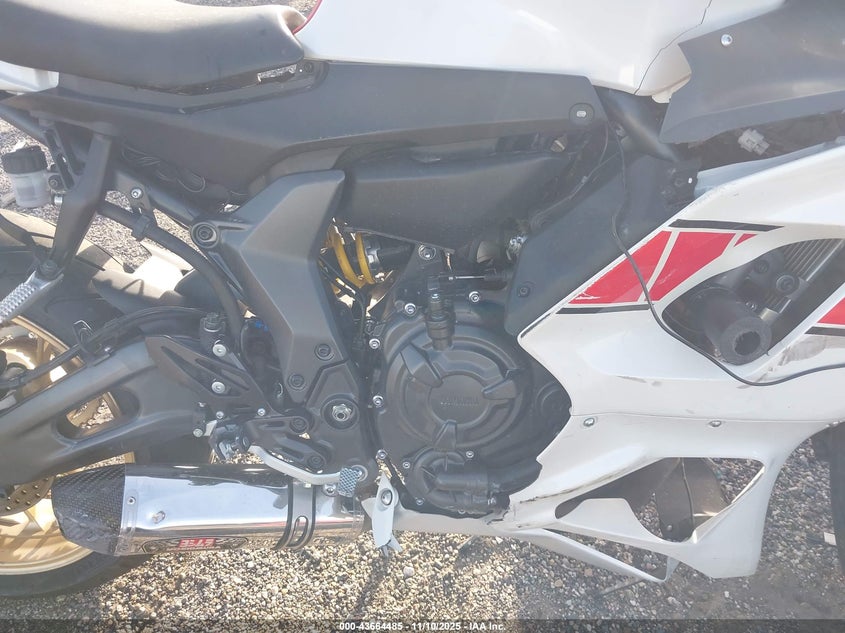 2022 Yamaha Yzfr7 VIN: JYARM38E1NA002219 Lot: 43664485