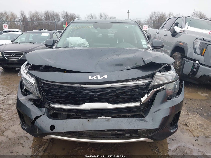 2022 Kia Seltos S VIN: KNDEU2AA1N7287151 Lot: 43664501
