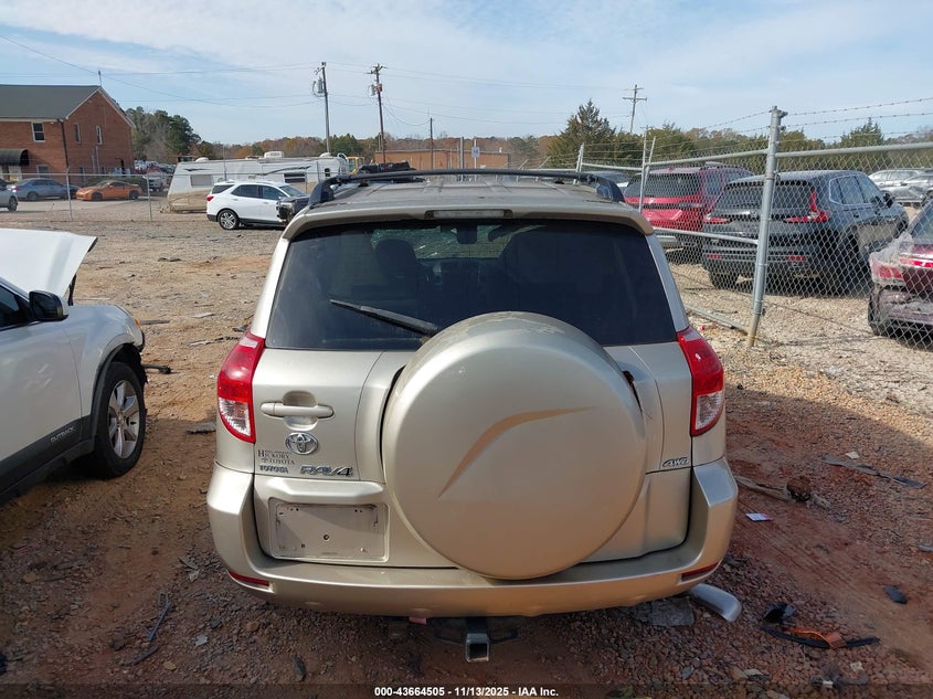 2008 Toyota Rav4 Limited VIN: 0JTMBD31V58513613 Lot: 43664505