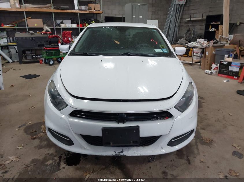 2015 Dodge Dart Sxt VIN: 1C3CDFBB1FD431827 Lot: 43664537