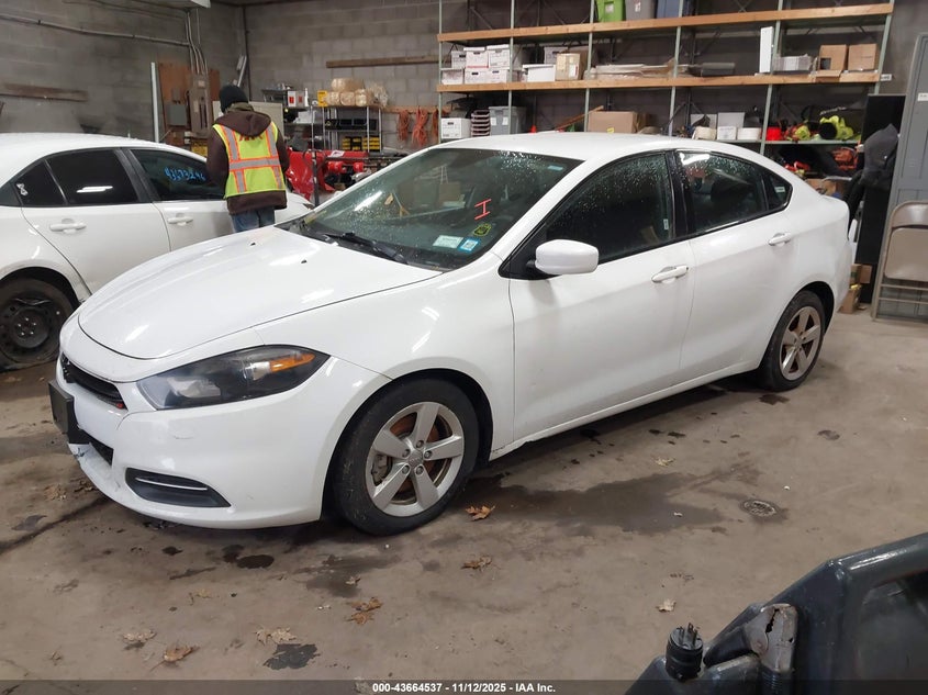 Vin: 1c3cdfbb1fd431827, lot: 44159762, dodge dart sxt 20152