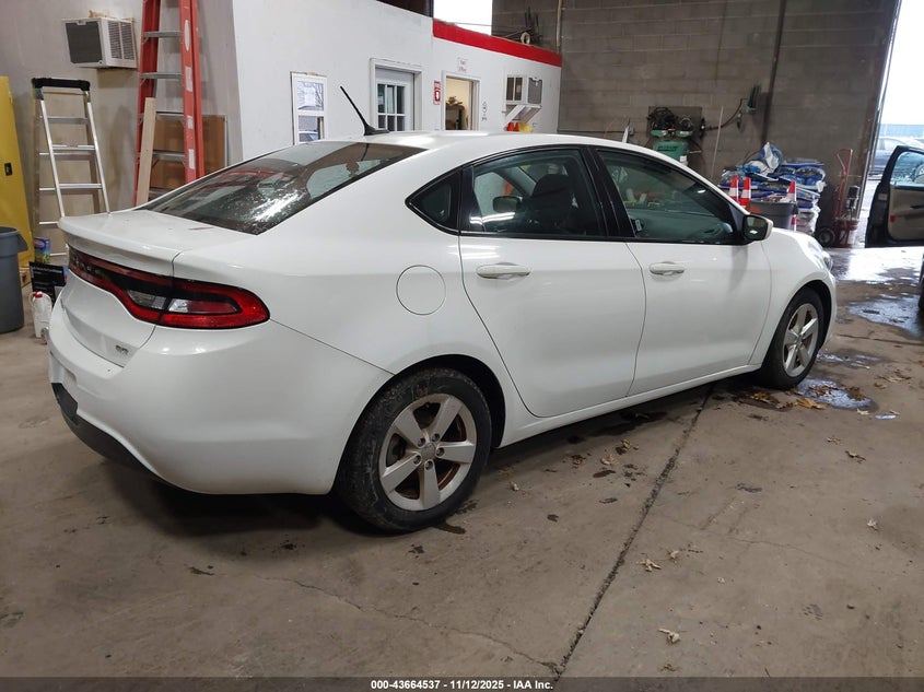 Vin: 1c3cdfbb1fd431827, lot: 44159762, dodge dart sxt 20154