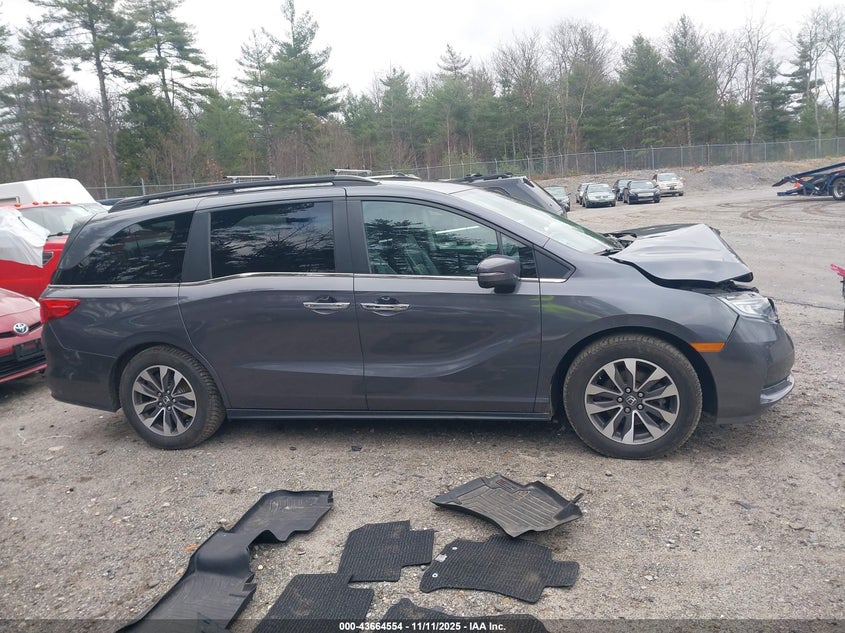 2022 HONDA ODYSSEY EX-L - 5FNRL6H75NB031904